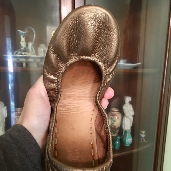 Metallic Bronze Tieks - Picture 3 of 9